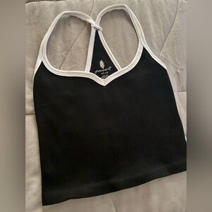 NWOT Free People Movement Happiness Runs Colorblock Crop Tank